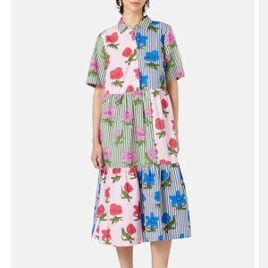 Gorman Woodblock Floral Dress